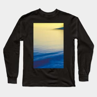 Tides and Waves Abstract Long Sleeve T-Shirt